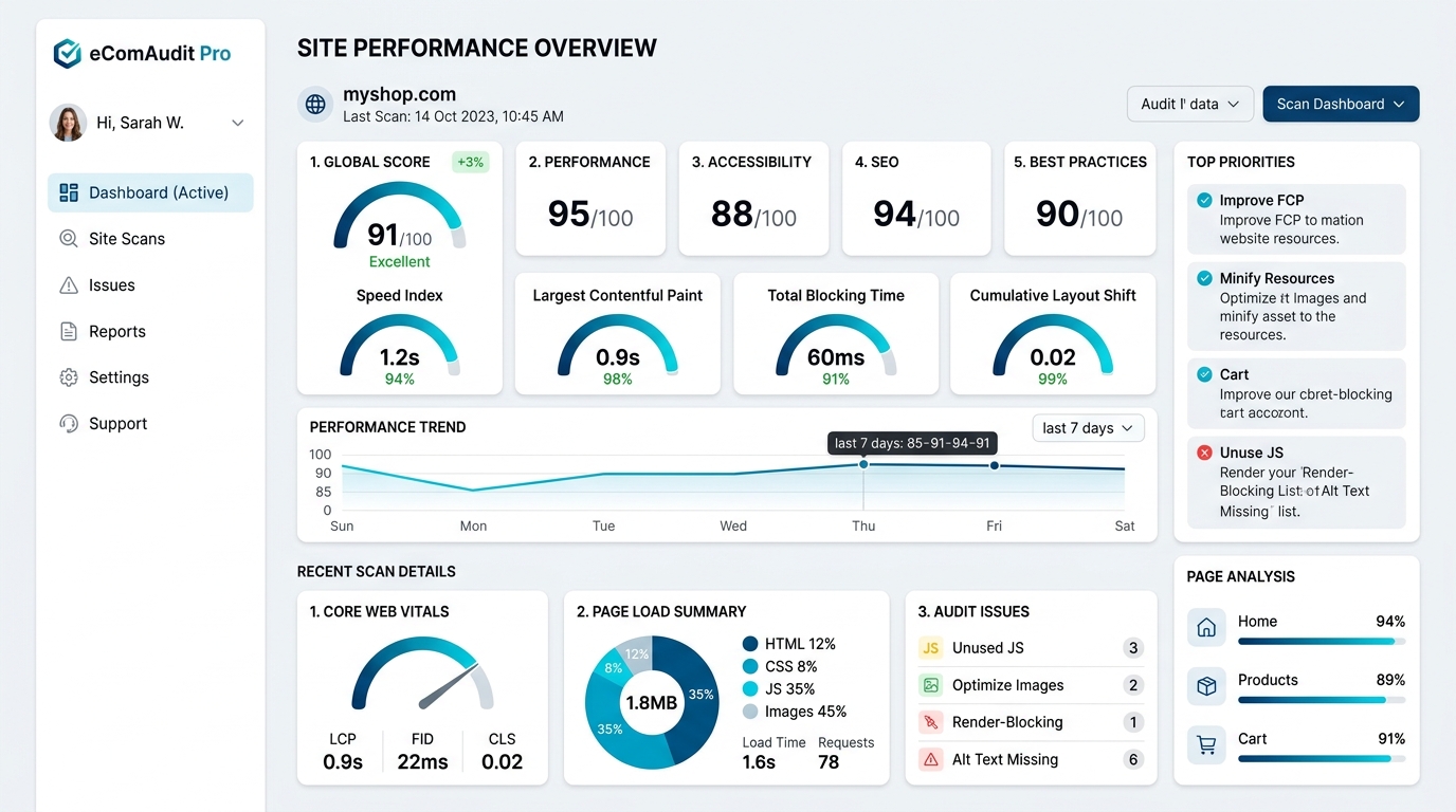 Shopify Toolkit Pro Dashboard Preview